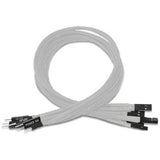 Front Panel 30cm Sleeved Extension Cable Set