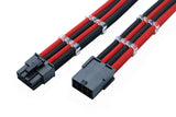 6+2 Pin PCIE / GPU Graphics Card Sleeved Extension Cable