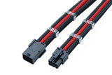 6 Pin PCIE / GPU Graphics Card Sleeved Extension Cable