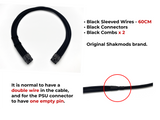 8 Pin PCIE - PSU Sleeved Cable 60cm for Corsair Modular Power Supply