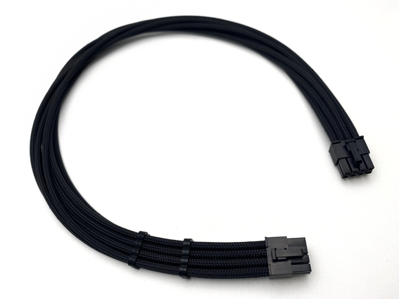 8 Pin PCIE - PSU Sleeved Cable 60cm for Seasonic Modular Power Supply