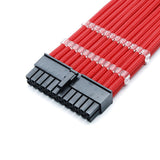 24 Pin ATX / Motherboard Sleeved Modular Power Supply Cable