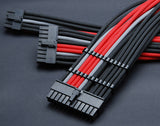 24 Pin ATX / Motherboard Sleeved Modular Power Supply Cable