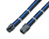 6 Pin PCIE / GPU Graphics Card Sleeved Extension Cable