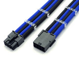 8 Pin PCIE / GPU Graphics Card Sleeved Extension Cable