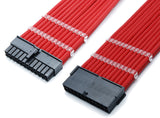 24 Pin ATX / EPS Motherboard Sleeved Extension Cable