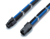 4 Pin ATX / CPU / EPS Motherboard Sleeved Extension Cable