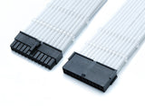 24 Pin ATX / EPS Motherboard Sleeved Extension Cable