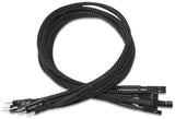 Front Panel 30cm Sleeved Extension Cable Set