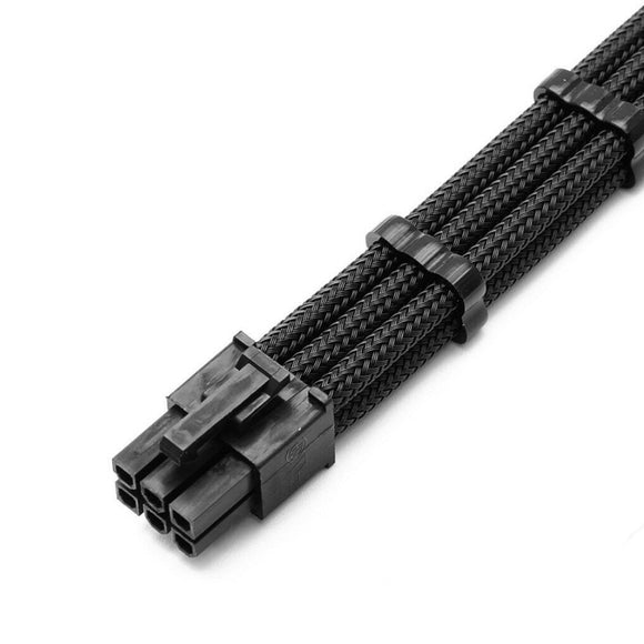 6pin Gpu Cable 6 Pin PCI-E / GPU Graphics Card Sleeved Modular Power Supply Cable – ModPC