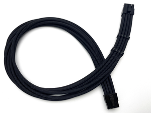 8 Pin PCIE - PSU Sleeved Cable 60cm for EVGA Modular Power Supply